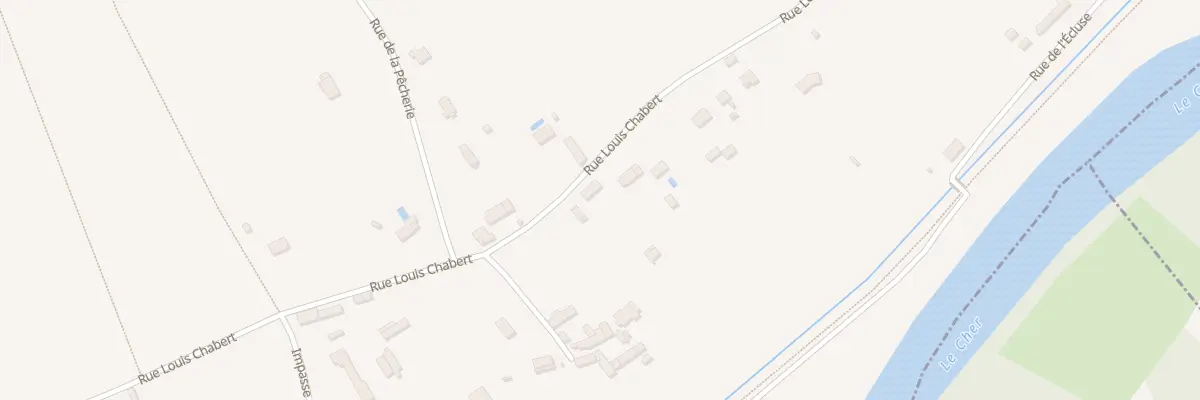 Plan du 613 Rue Louis Chabert à Gièvres