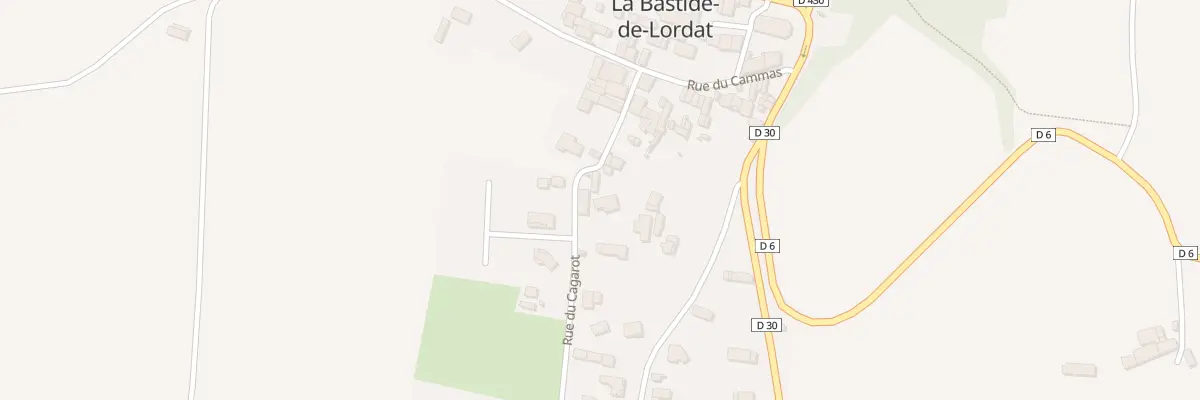 Plan du 7 Rue du Chateau à La Bastide-de-Lordat