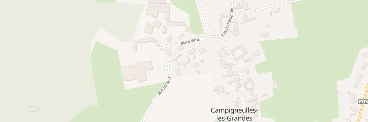 Plan du 5 Rue du Bois à Campigneulles-les-Grandes