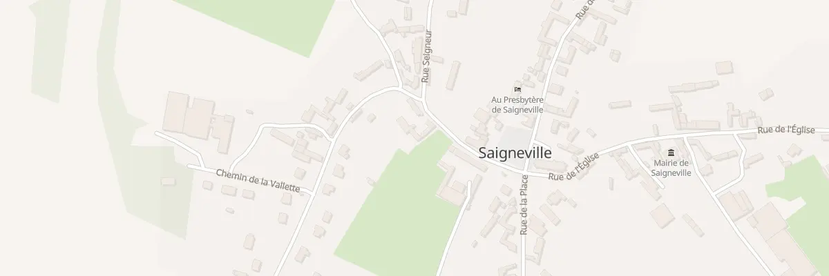 Plan du 3 Rue Montchaux à Saigneville