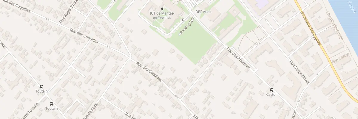 Plan du 2B Rue des Coquilles à Mantes-la-Jolie