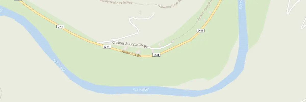 Plan du 6082F Coste Rouge à Sauliac-sur-Célé
