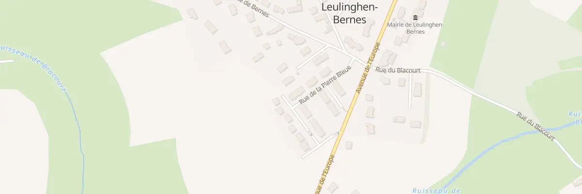 Plan du 220 Rue de la Pierre Bleue à Leulinghen-Bernes