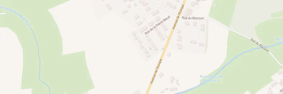 Plan du 320 Rue de la Pierre Bleue à Leulinghen-Bernes