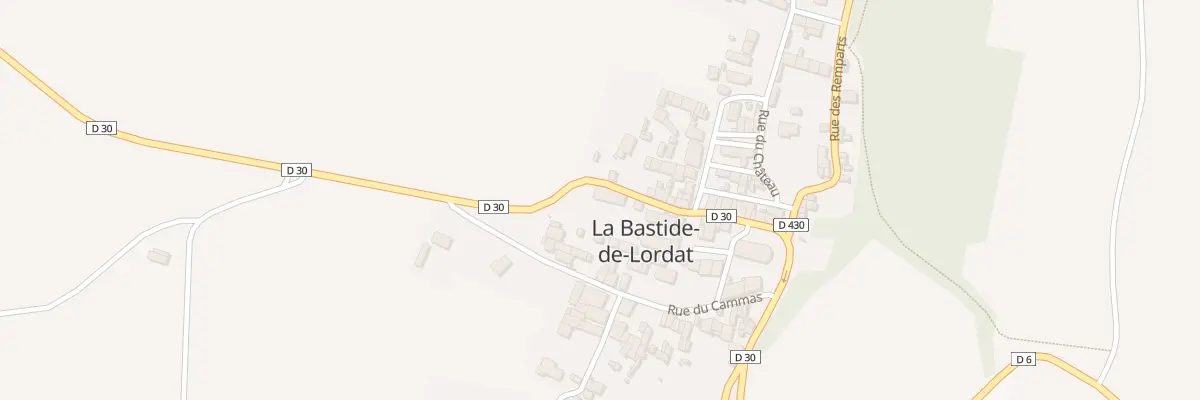 Plan du 36 Le Village à La Bastide-de-Lordat