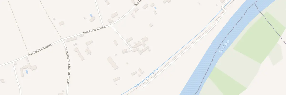 Plan du 619 Rue Louis Chabert à Gièvres