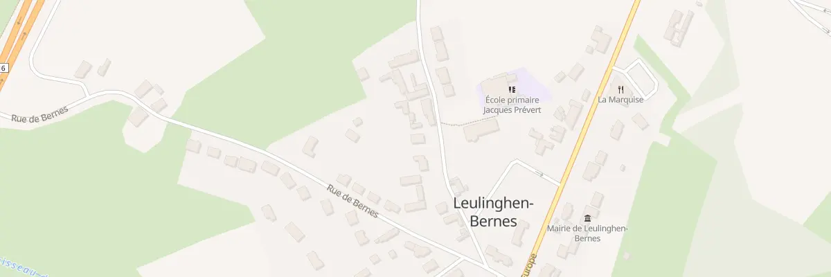 Plan du 135 Rue d’Uzelot à Leulinghen-Bernes