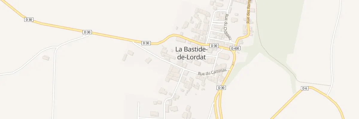 Plan du 37 Rue du Cammas à La Bastide-de-Lordat