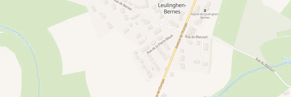 Plan du 200 Rue de la Pierre Bleue à Leulinghen-Bernes