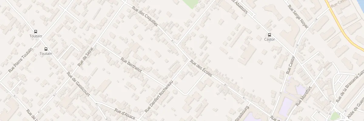Plan du 2 Rue Denfert Rochereau à Mantes-la-Jolie