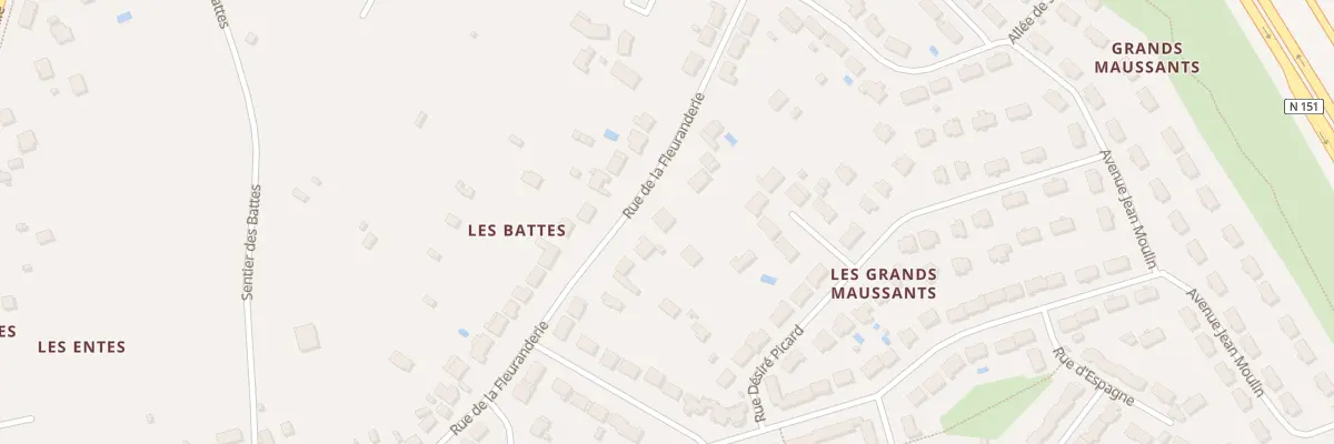 Plan du 28 Rue de la Fleuranderie à Déols