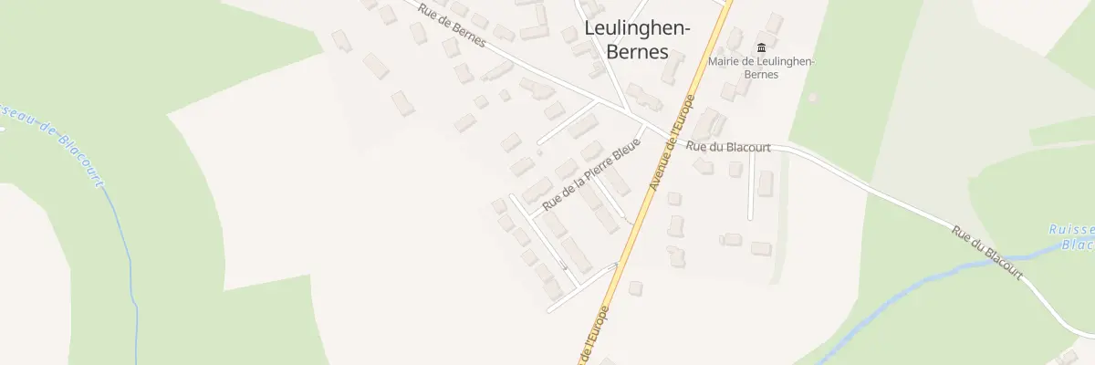 Plan du 180 Rue de la Pierre Bleue à Leulinghen-Bernes