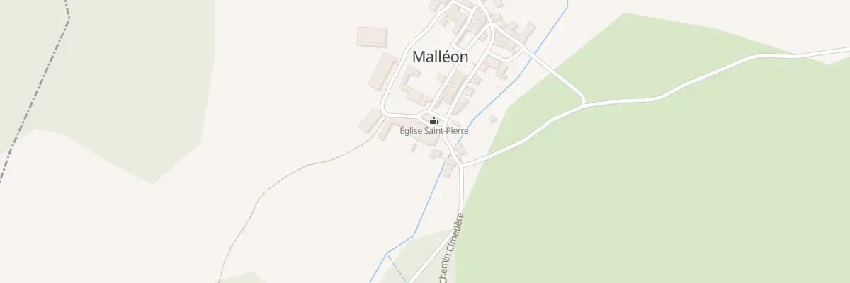 Plan du 3 Pl de l’Eglise à Malléon