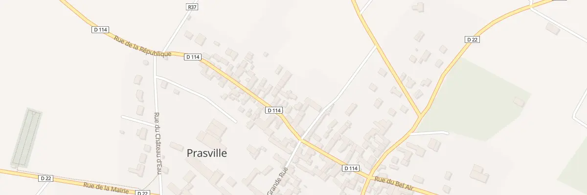 Plan du 18 Rue de la Republique à Prasville