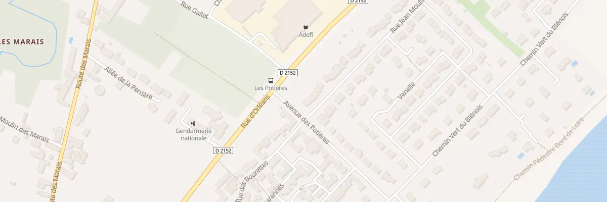 Plan du 56 Rue Jean Moulin à Meung-sur-Loire