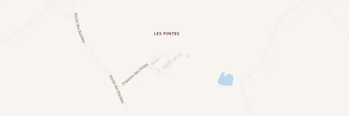Plan du 5148 Les Pintes à Saint-Christophe-en-Bazelle