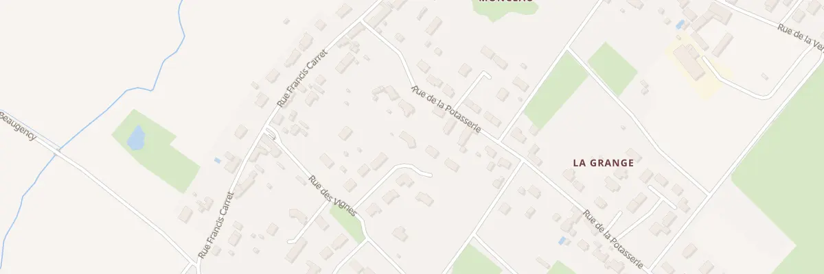 Plan du 83 Rue des Bourreuses à Dry