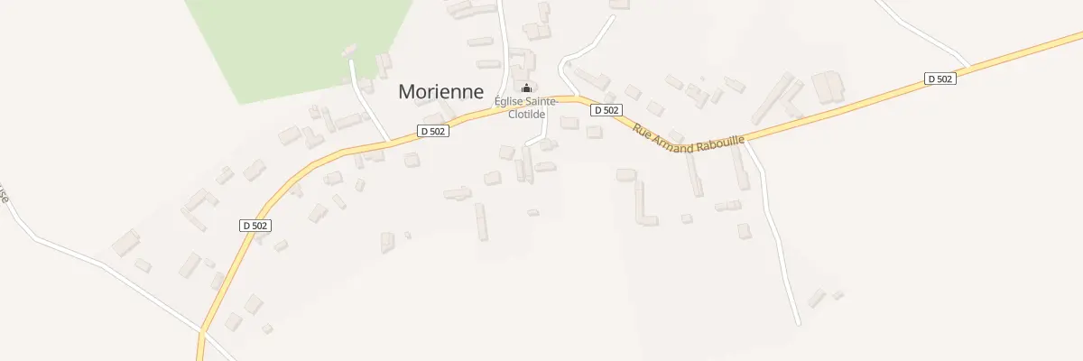 Plan du 5016 Le Bourg à Morienne
