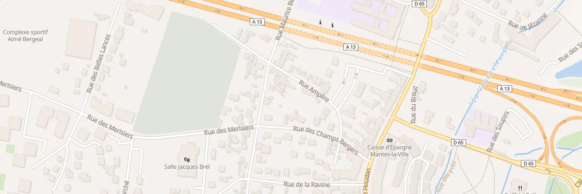 Plan du 115 Rue Maurice Berteaux à Mantes-la-Ville