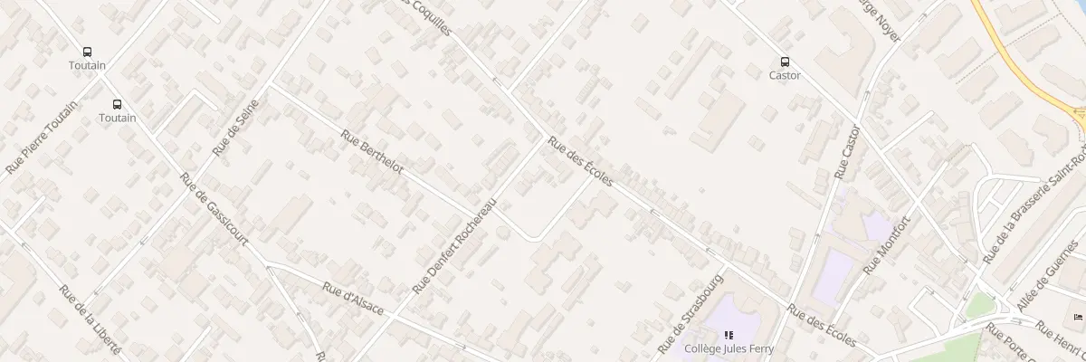 Plan du 47 Rue des Ecoles à Mantes-la-Jolie