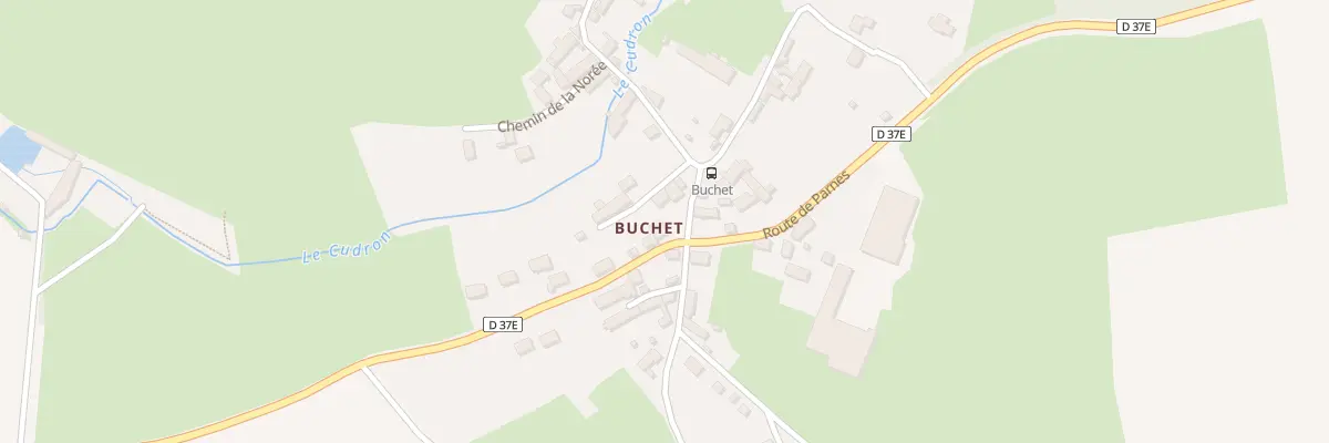 Plan du 1 Rue Venelle au Bois à Buhy