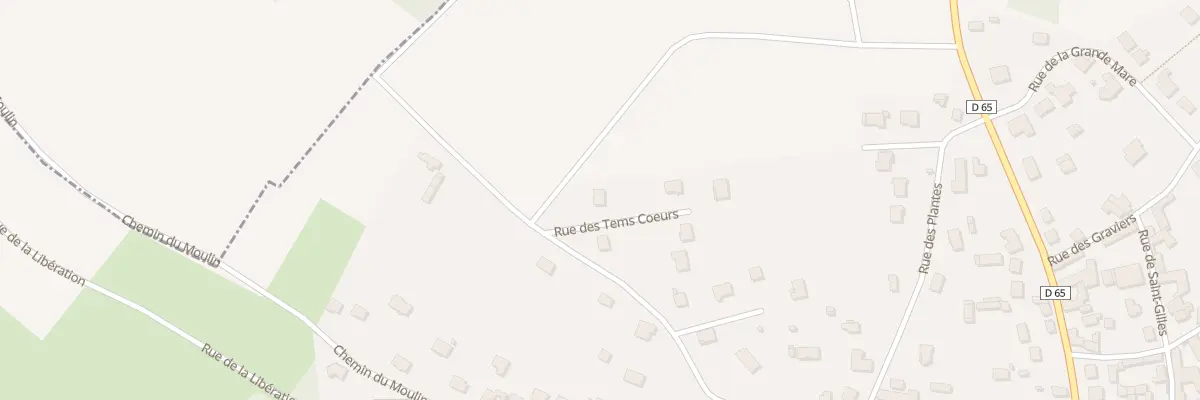 Plan du 26 Rue des Tems Coeurs à Breuil-Bois-Robert