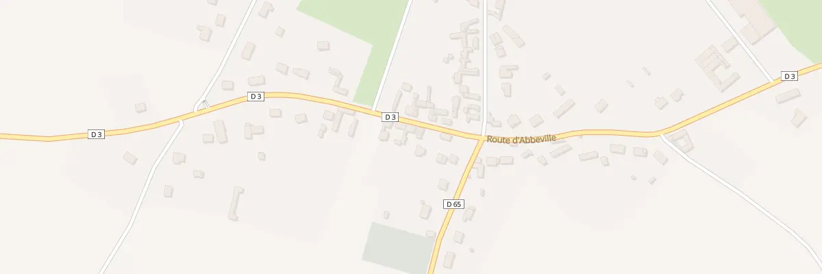 Plan du 3 Rte de Saint Valéry à Saigneville