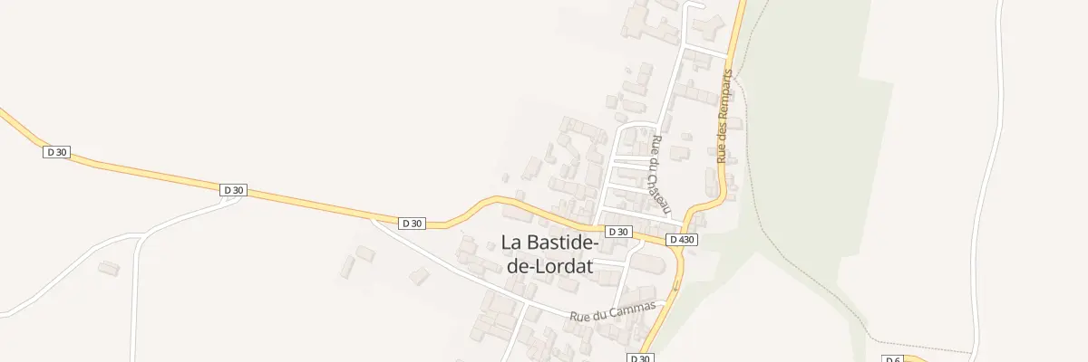 Plan du 5014 Le Village à La Bastide-de-Lordat