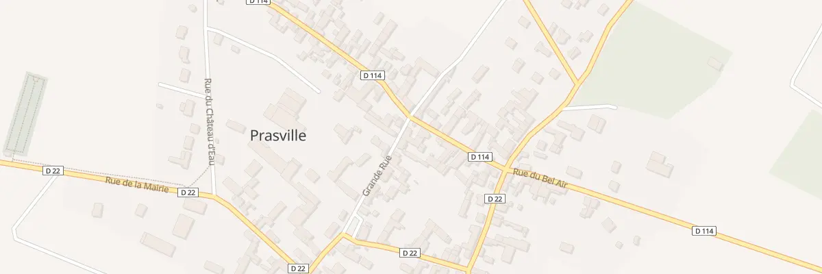 Plan du 18 Gr Grande Rue à Prasville