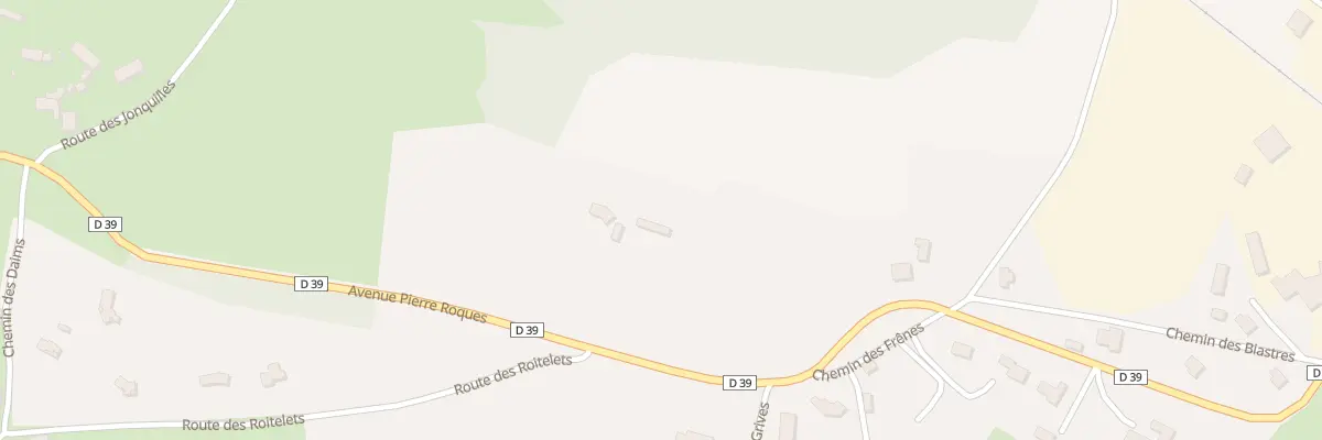 Plan du 816 Av Pierre Roques à Gramat