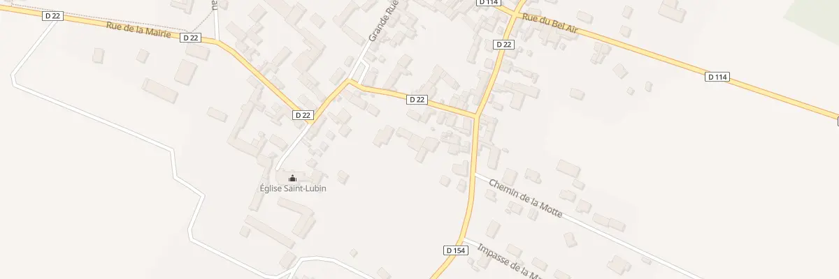 Plan du 8 Rue de la Libération à Prasville