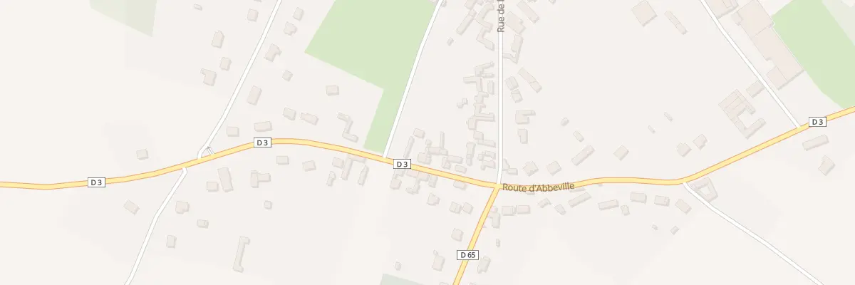 Plan du 12 Rte de Saint Valéry à Saigneville