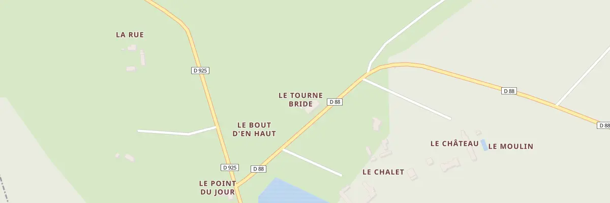 Plan du 12 Rte de Bonneville à Villeny