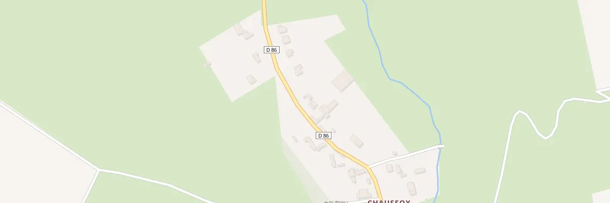 Plan du 10 Rue du Chaussoy à Tœufles