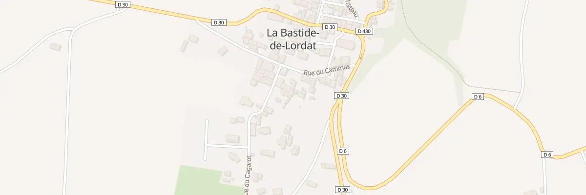 Plan du 1 Imp des Vignes à La Bastide-de-Lordat