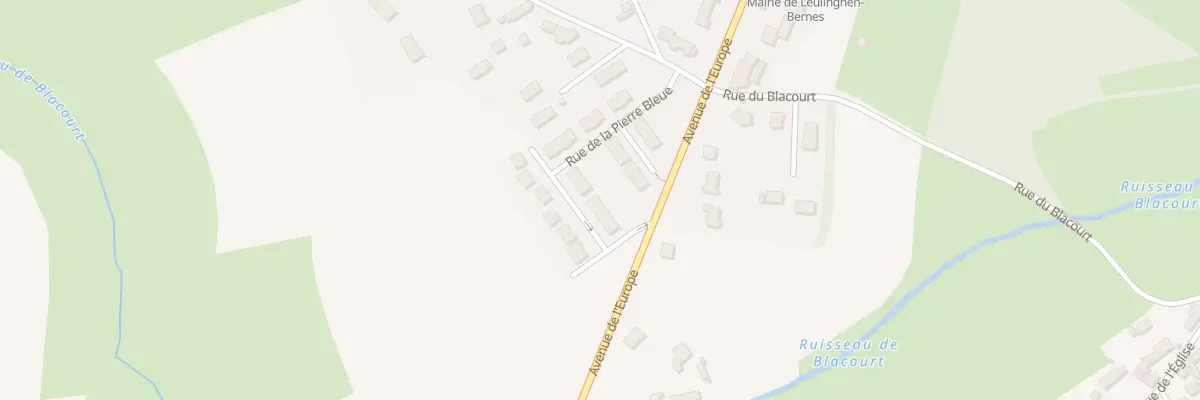 Plan du 335 Rue de la Pierre Bleue à Leulinghen-Bernes