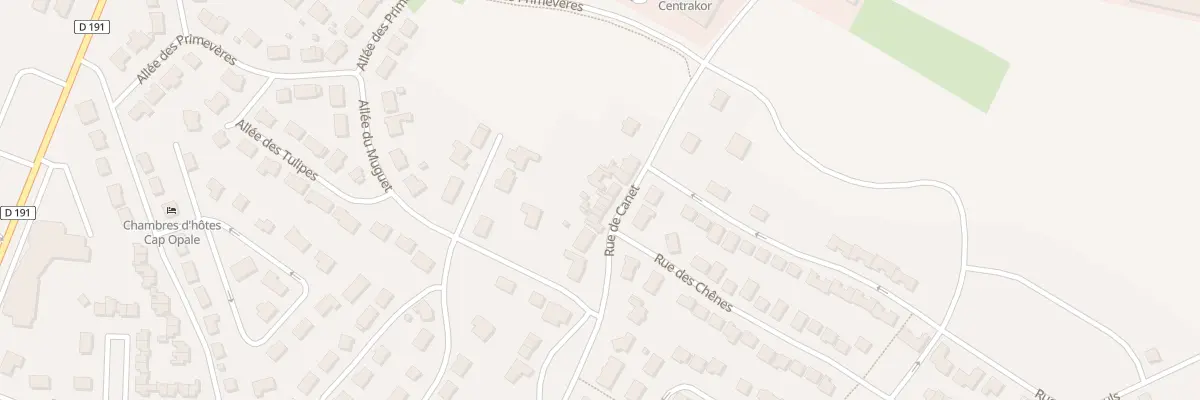 Plan du 469 Rue de Canet à Marquise