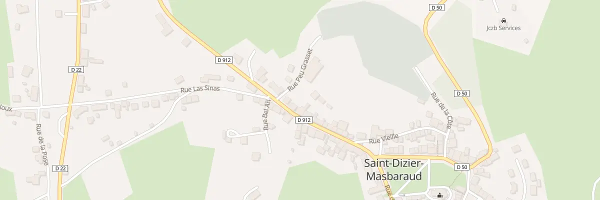 Plan du 34 Rue du Relais à Saint-Dizier-Masbaraud