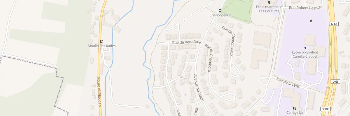 Plan du 13 Rue de Cheverny à Mantes-la-Ville