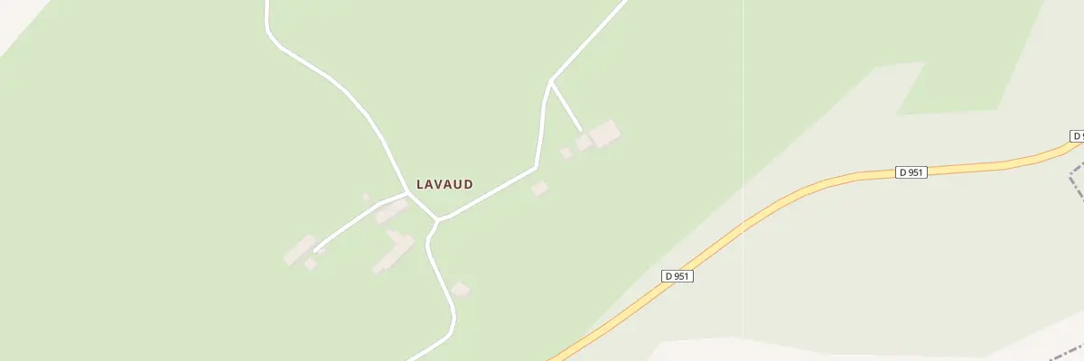 Plan du 3 Lavaud à Villard