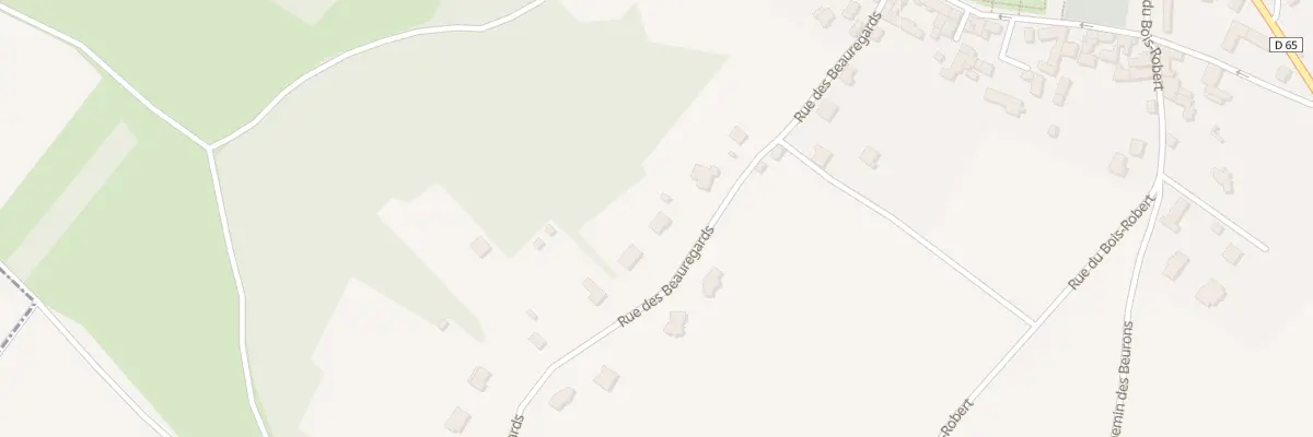 Plan du 16 Rue des Beauregards à Breuil-Bois-Robert