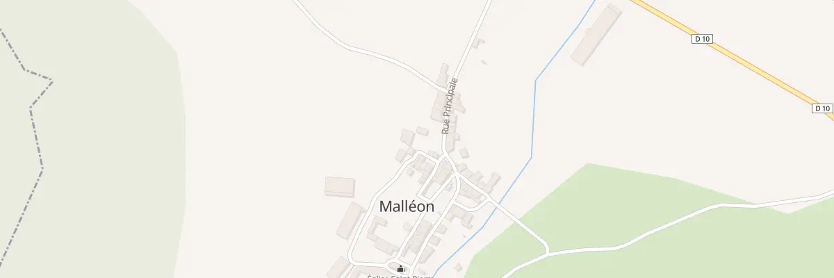Plan du 14 Rue Principale à Malléon
