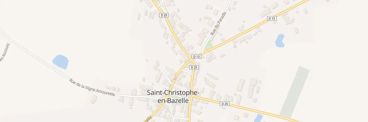 Plan du 2 Rue Jean Viallard à Saint-Christophe-en-Bazelle