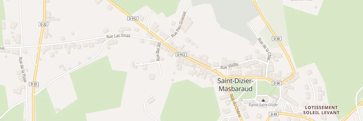 Plan du 29 Rue du Relais à Saint-Dizier-Masbaraud