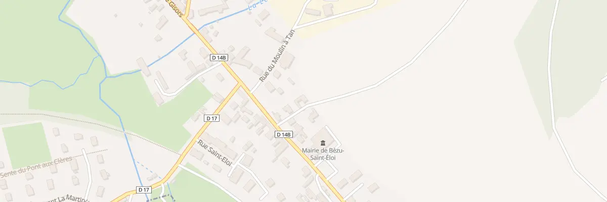 Plan du 54 Saint Eloi à Bézu-Saint-Éloi