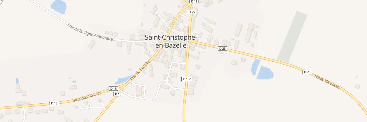 Plan du 4 Rue Guy Vanhor à Saint-Christophe-en-Bazelle