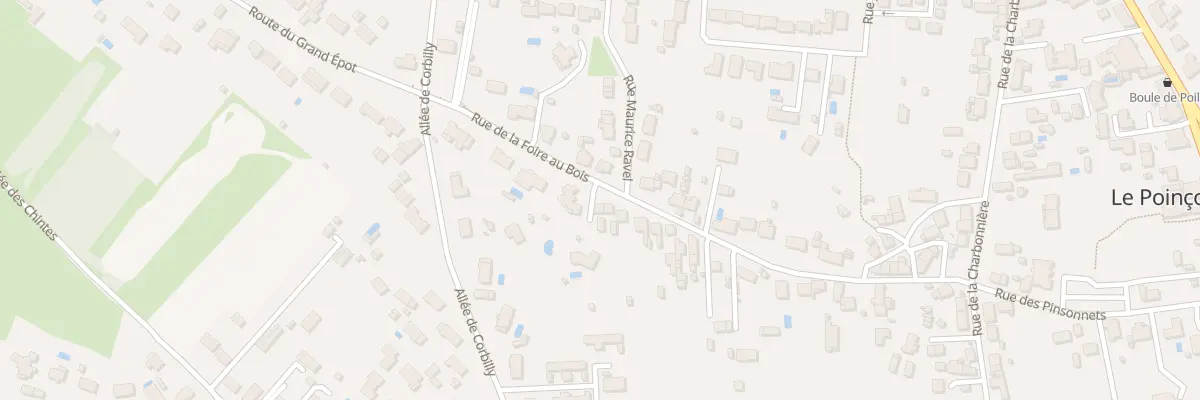 Plan du 31 Rue de la Foire au Bois au Poinçonnet