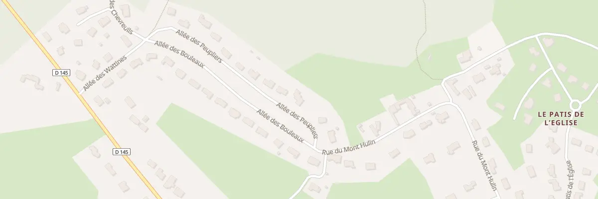 Plan du 276 All des Peupliers à Sorrus
