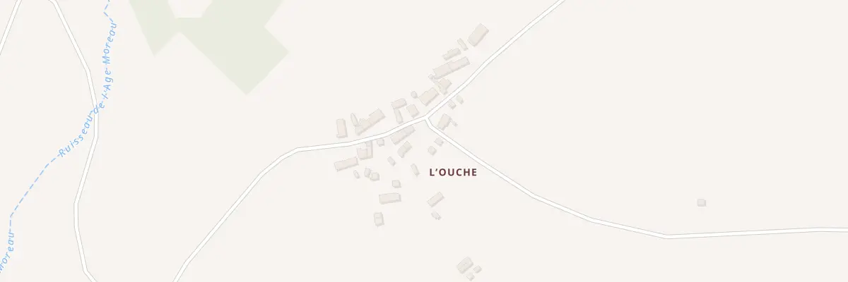 Plan du 3 L’Ouche à Lourdoueix-Saint-Michel