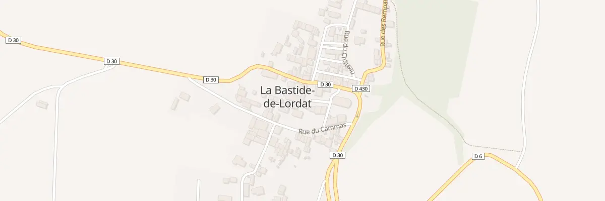 Plan du 40A Prom du Lavoir à La Bastide-de-Lordat